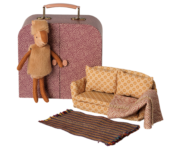 Maileg Reindeer Little Sister in Suitcase Christmas FW26 PREORDER ONLY DUE OCT
