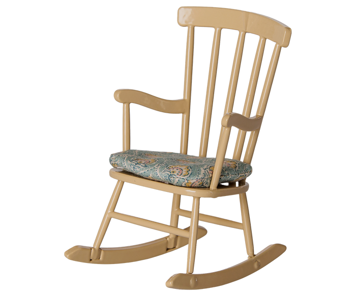 Maileg Rocking Chair, Mouse - Wheat FW26: PREORDER ONLY DUE OCT