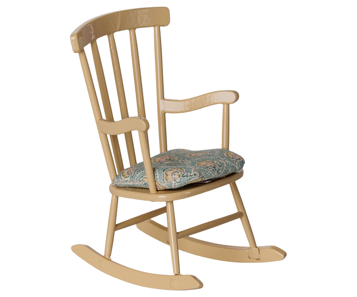 Maileg Rocking Chair, Mouse - Wheat FW26: PREORDER ONLY DUE OCT