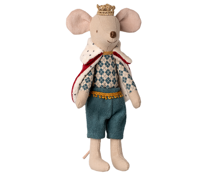 Maileg Royal King Mouse In Tower Dad