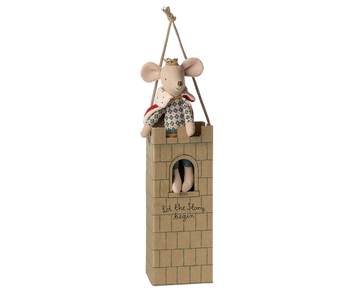 Maileg Royal King Mouse In Tower Dad