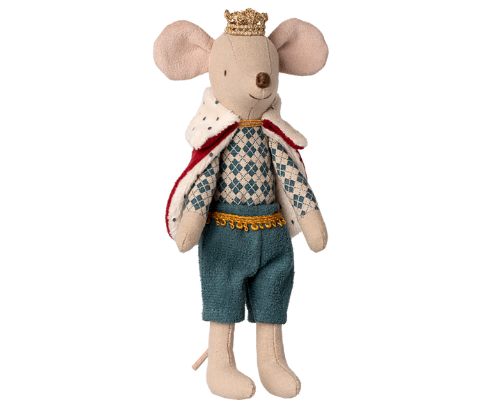 Maileg Royal King Mouse In Tower Dad