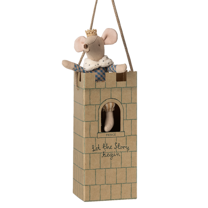 Maileg Royal Prince Mouse In Tower: Big Brother