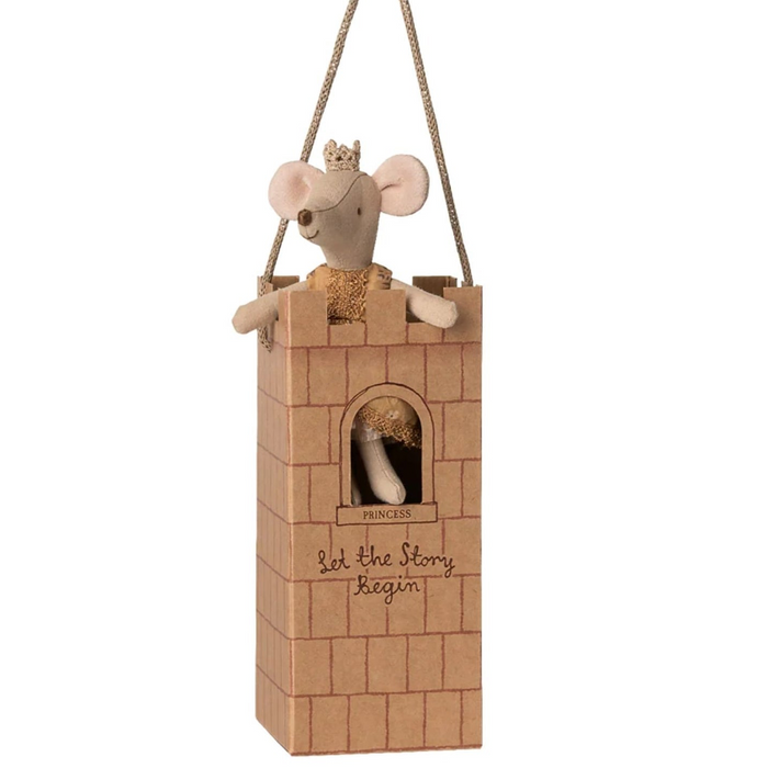 Maileg Royal Princess Mouse In Castle Tower: Big Sister