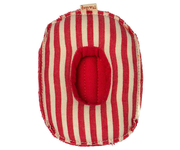 Maileg Rubber Boat Red Stripe Beach Collection NEW ARRIVAL.