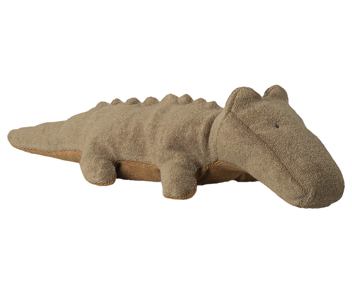 Maileg Safari friends, Crocodile, Small - Olive Green SS26 NEW ARRIVAL