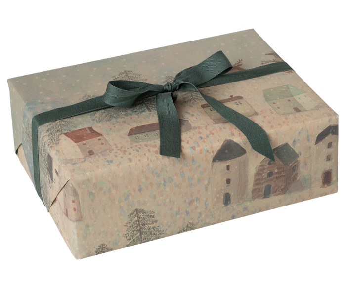 Maileg Santa is Coming Wrapping Paper 10 m