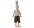 Maileg Size 5 Bunny Rabbit Checked Pants and Knitted Sweater Spring Summer 2022 - Ruby & Grace