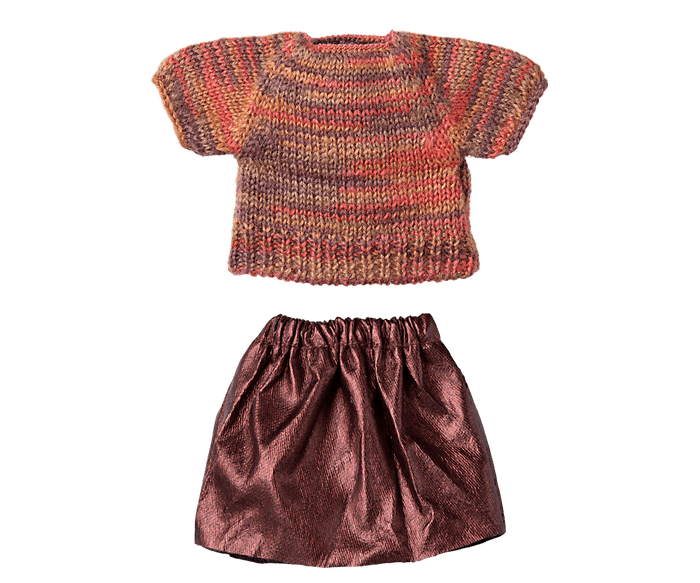 Maileg Skirt and Top for Mum Mouse Petit Couture