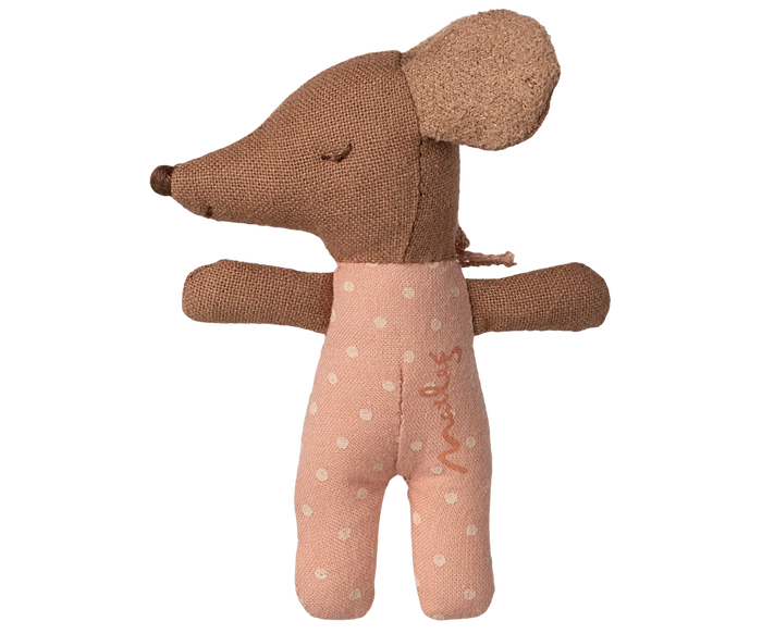 Maileg Sleepy Wakey Mouse Rose