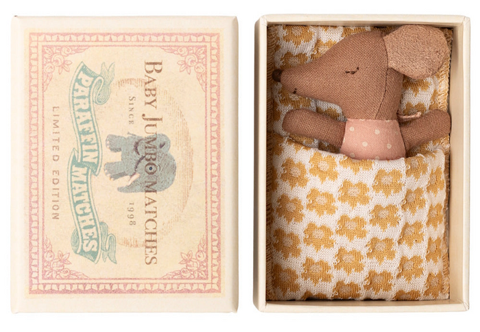 Maileg Sleepy Wakey Mouse Rose