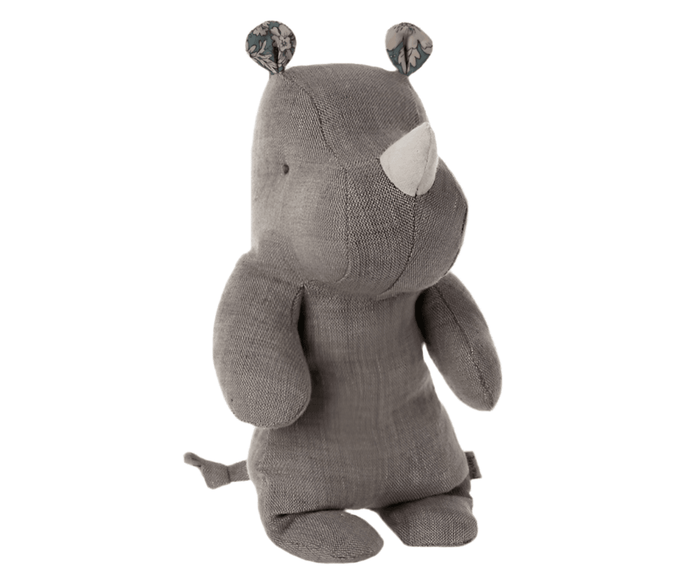 Maileg Small Rhino Grey Safari Friend NEW ARRIVAL