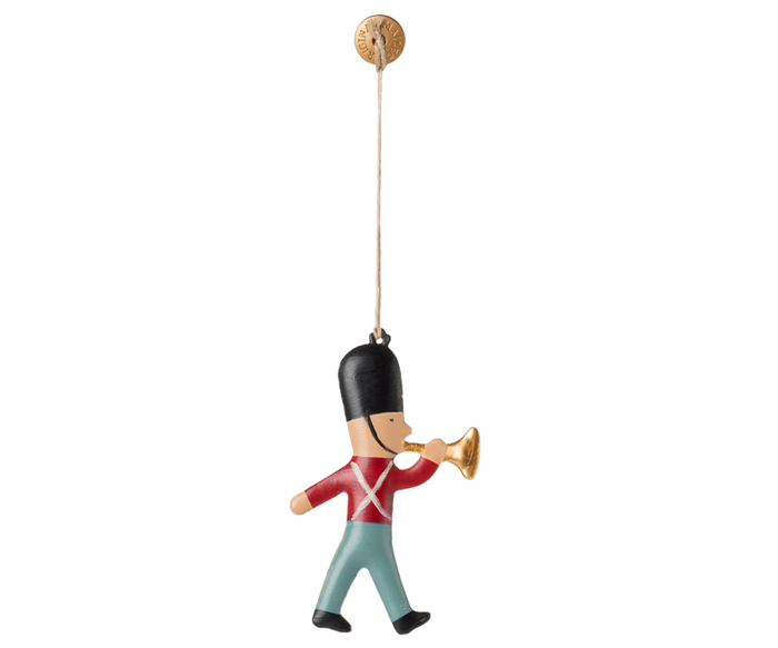 Maileg Soldier With Trumpet Ornament Hanging: LAST CHANCE