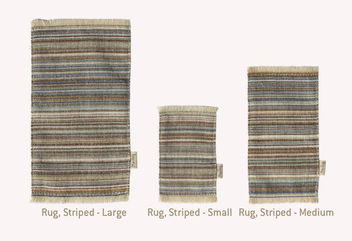 Maileg Striped Rug Large: BACK IN STOCK