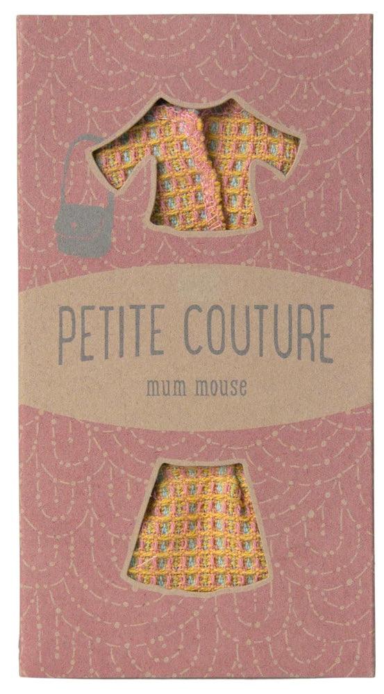 Maileg Suit For Mum Mouse Petite Couture: BACK IN STOCK