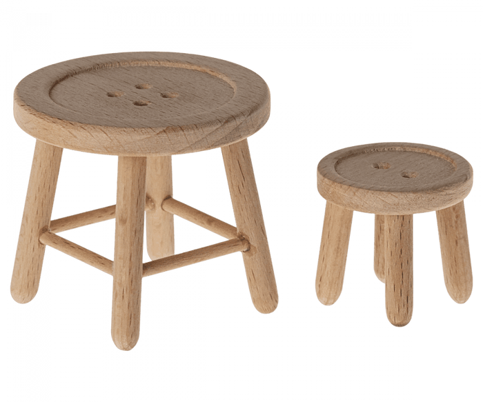 Maileg Table and Stool Set for Mice 2024 Preorder Only - Ruby & Grace