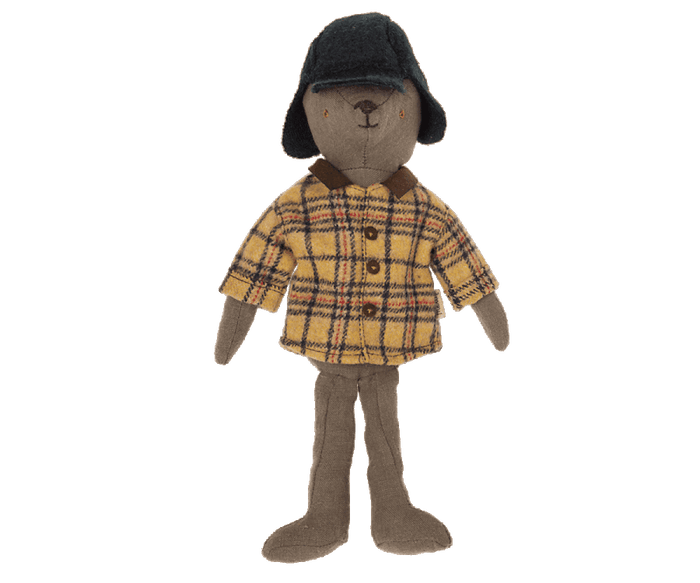 Maileg Teddy Dad NEW Woodsman Jacket and Hat NEW ARRIVAL AW21.