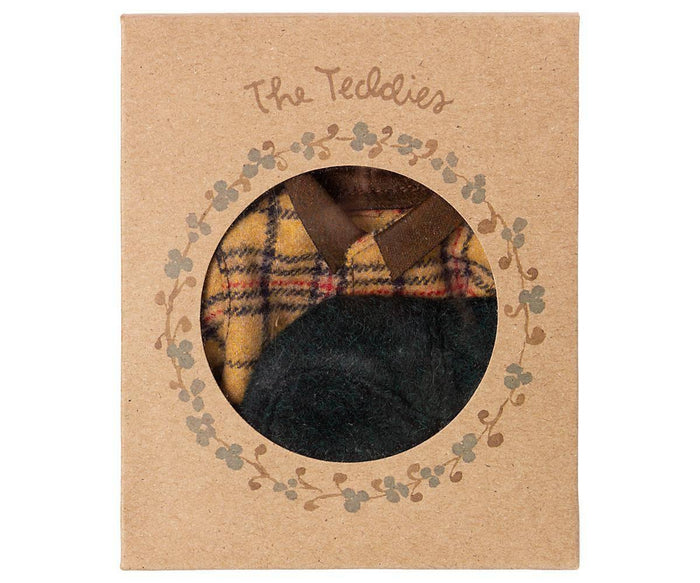 Maileg Teddy Dad NEW Woodsman Jacket and Hat NEW ARRIVAL AW21.