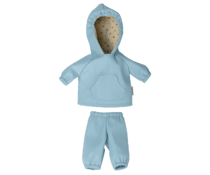 Maileg Teddy Junior Rain Outfit Spring Summer 22  Expected April PREORDER NOW.