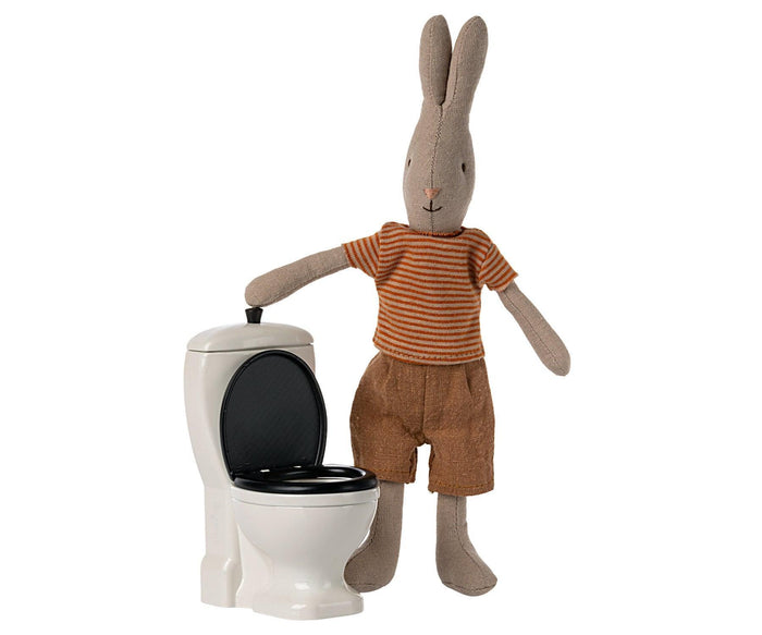 Maileg Toilet Teddy & Bunny Sized AW2023 PREORDER - Ruby & Grace
