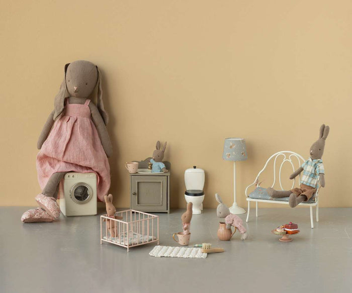 Maileg Toilet Teddy & Bunny Sized BACK IN STOCK