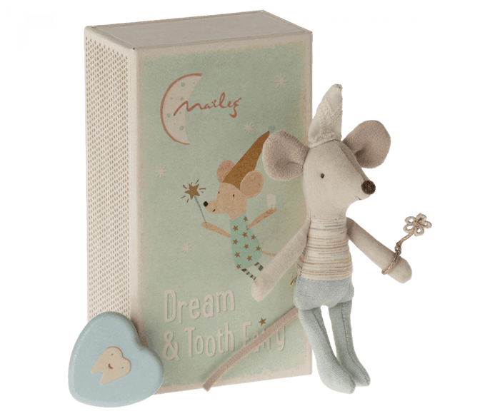 Maileg Tooth Fairy Little Brother Mouse in Matchbox 2024 Preorder Only - Ruby & Grace