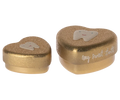 Maileg Tooth Fairy Tooth Tin Two Piece Set Gold: NEW ARRIVAL