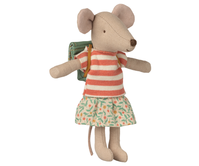 Maileg Tricycle Mouse Big Sister Green Bag Clothes Only SS26 NEW ARRIVAL
