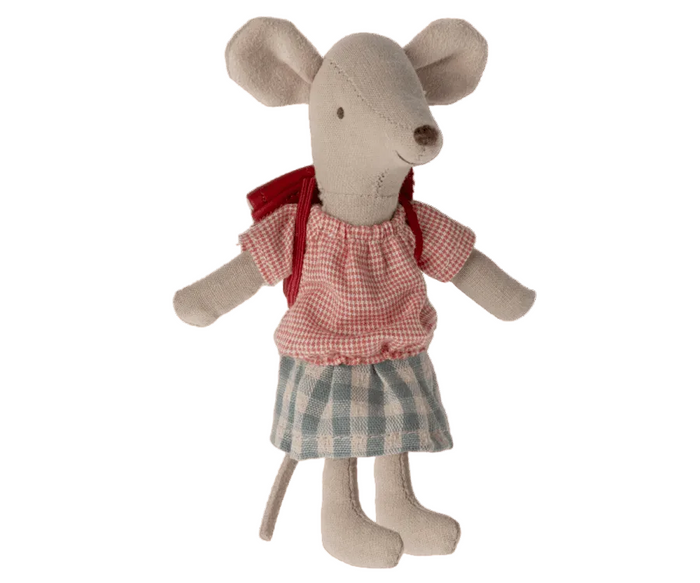 Maileg Tricycle Mouse Big Sister Red 2024 Preorder Only - Ruby & Grace
