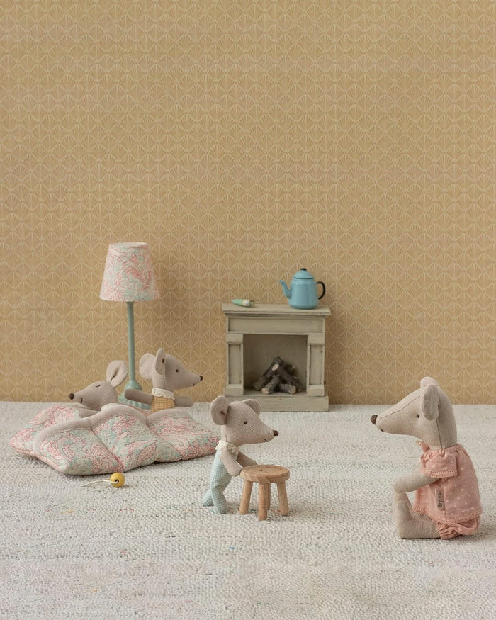 Maileg Triplets, Baby mice in matchbox - Checker SS26  NEW ARRIVAL