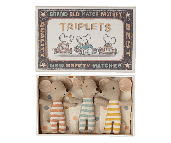 Maileg Triplets - Ruby & Grace