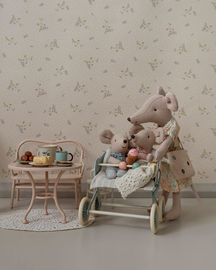 Maileg Twin Mice In Match Box Checker FW26: NEW ARRIVAL