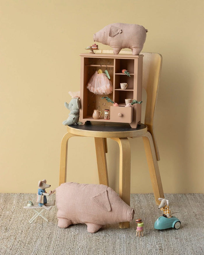 Maileg Wardrobe Bunny & Teddy Size: LAST ONE