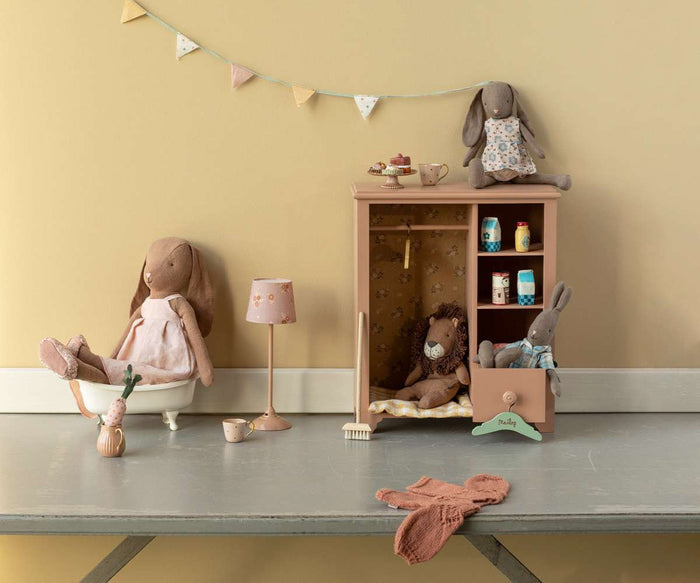 Maileg Wardrobe Bunny & Teddy Size: LAST ONE