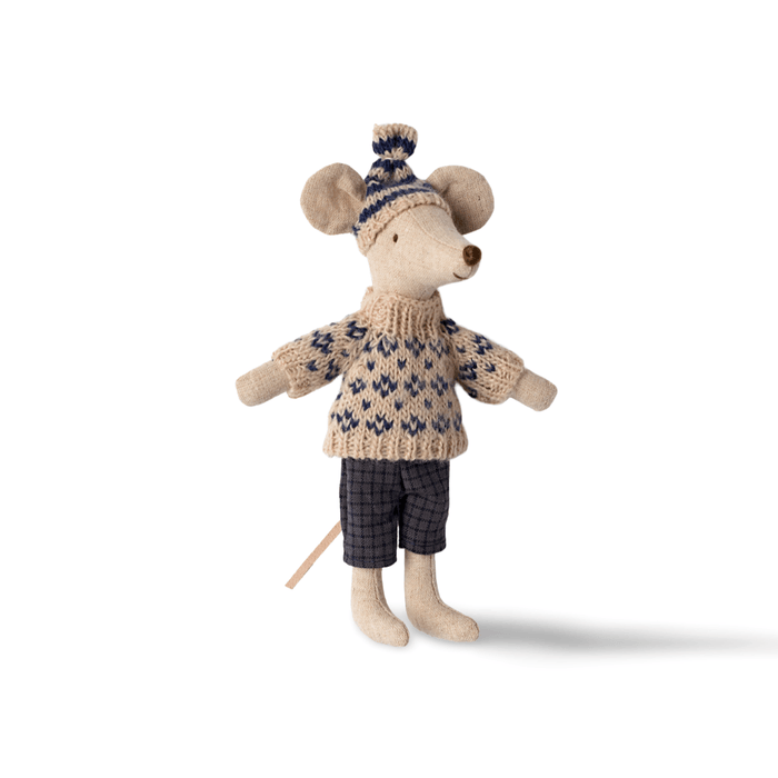 Maileg Winter Ski Mouse Dad: LAST CHANCE