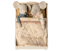 Maileg Wooden Mouse Bed, Ideal for Parent & Grandparent Mice