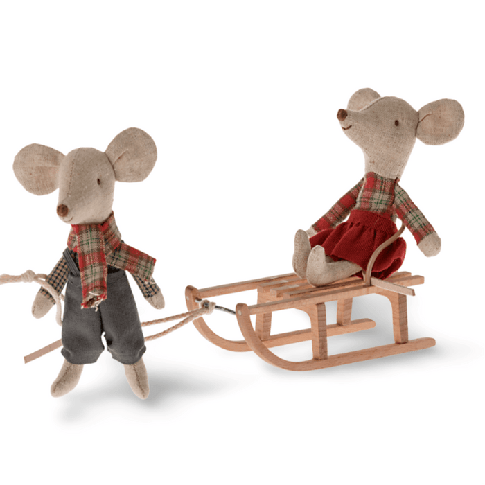 Maileg Wooden Sled: BACK IN STOCK