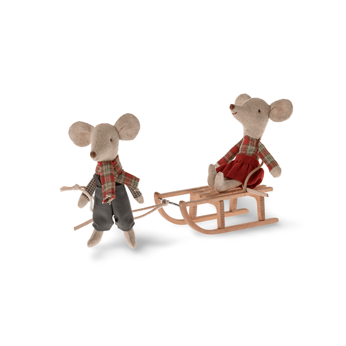 Maileg Wooden Sled: BACK IN STOCK
