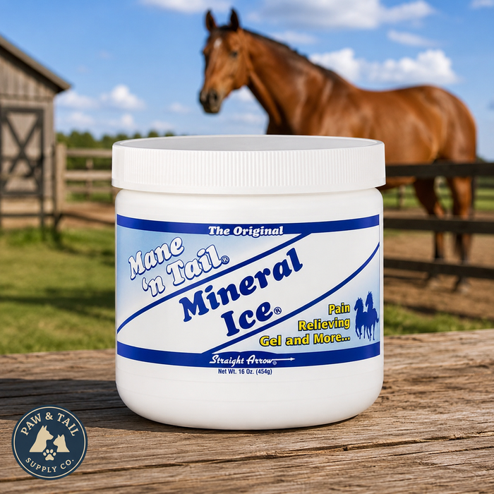 Mane 'n Tail Mineral Ice Therapeutic Pain Reliever for Horses 16 oz. 2-Pack