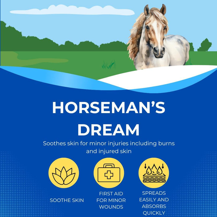 Manna Pro Corona Horseman’s Dream Vet Cream 16 oz. Aloe Skin Soother for Animals