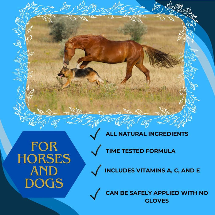 Manna Pro Corona Horseman’s Dream Vet Cream 16 oz. Aloe Skin Soother for Animals