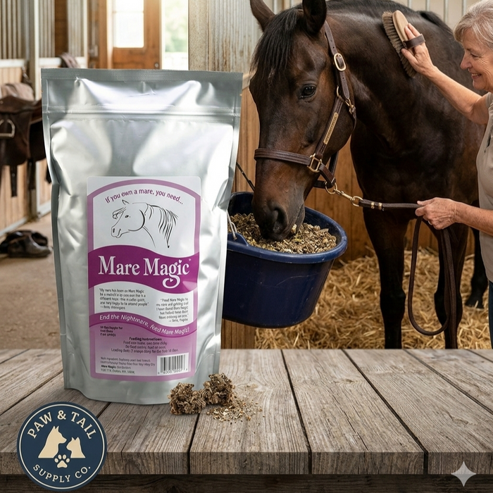 Mare Magic Calming Horse Supplement Raspberry Leaf for Mares & Geldings Relax 8 oz.