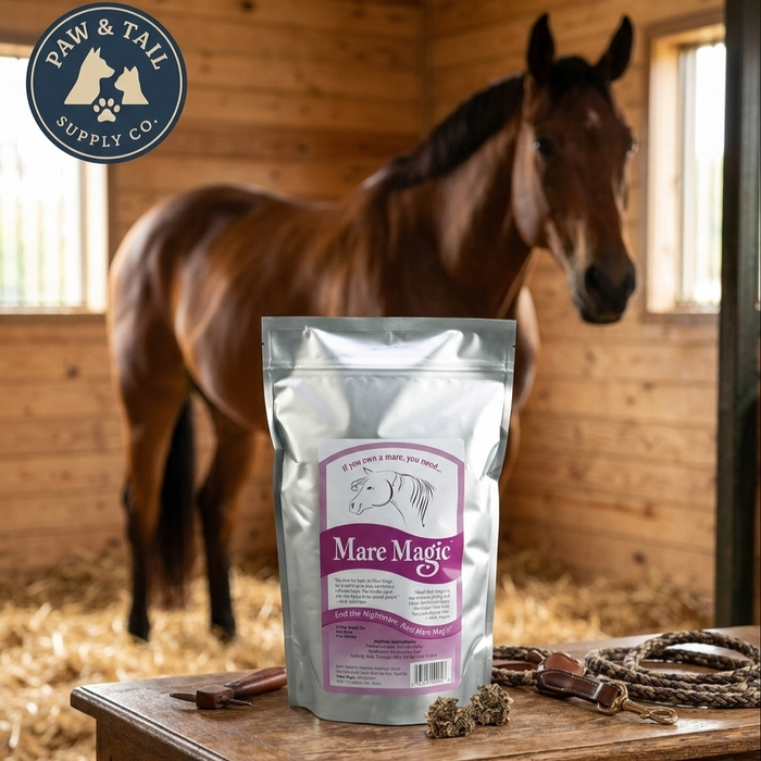 Mare Magic Calming Horse Supplement Raspberry Leaf for Mares & Geldings Relax 8 oz.