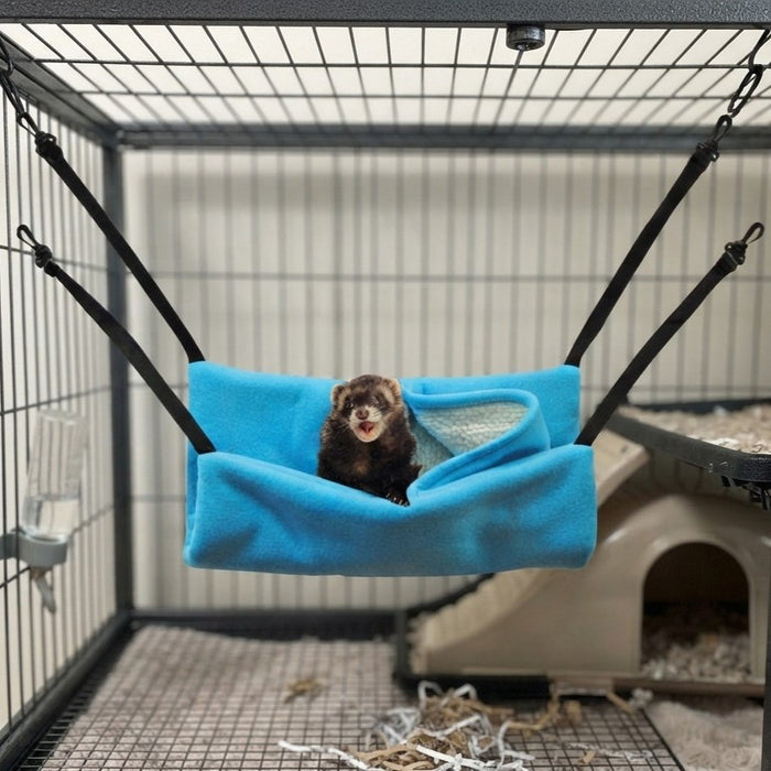 Marshall Ferret Hammock Hanging Nap Sack Soft Fleece Bed 16-Inch