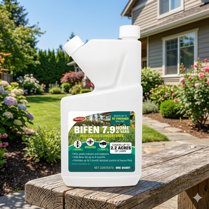 Martin’s Bifen 7.9 Insecticide Concentrate Home & Yard Flea Tick Mosquito Control 16 oz.
