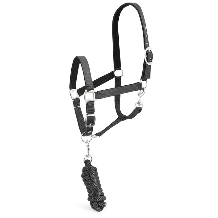 Matching Horse Halter & Lead Rope 2 Piece Set, Full Size