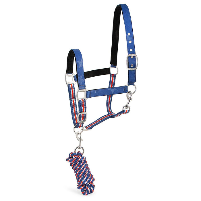 Matching Horse Halter & Lead Rope 2 Piece Set, Full Size
