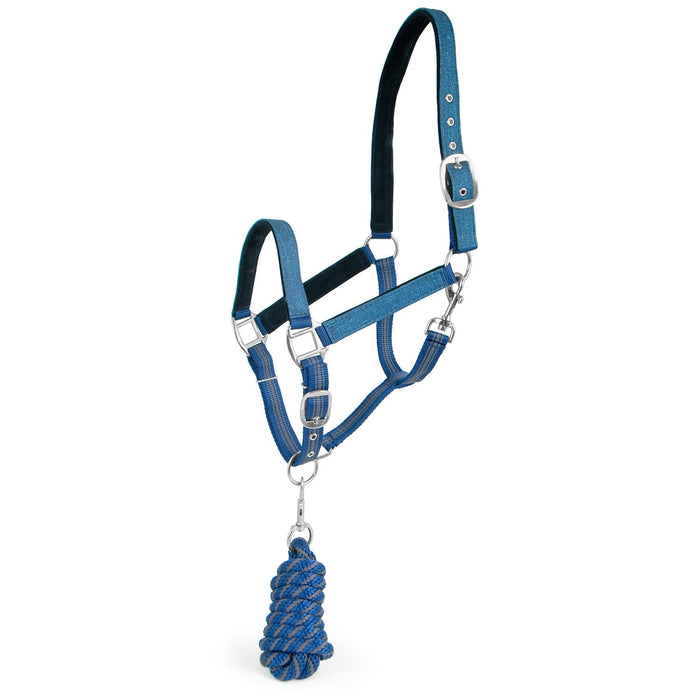 Matching Horse Halter & Lead Rope 2 Piece Set, Full Size
