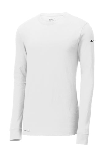 Men's Nike Dri-FIT Cotton/Poly Long Sleeve Tee