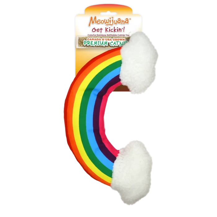 Meowijuana Rainbow Kicker Catnip Cat Toy